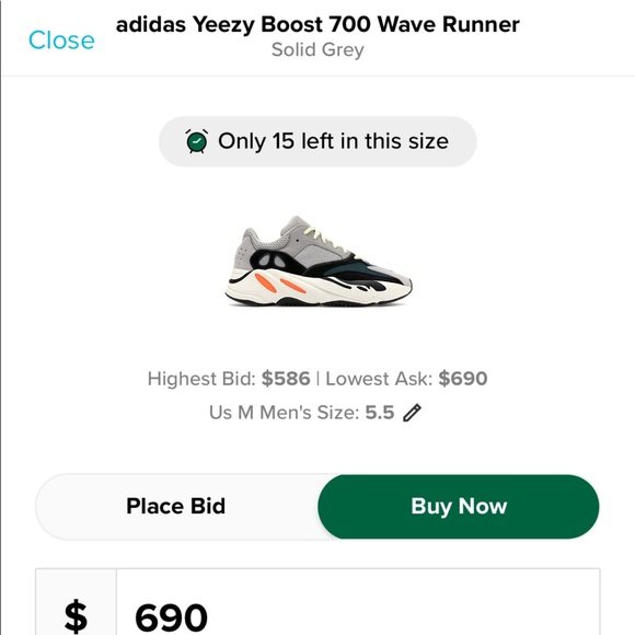 adidas YEEZY Boost 700  Yeezy 700 Wave runner